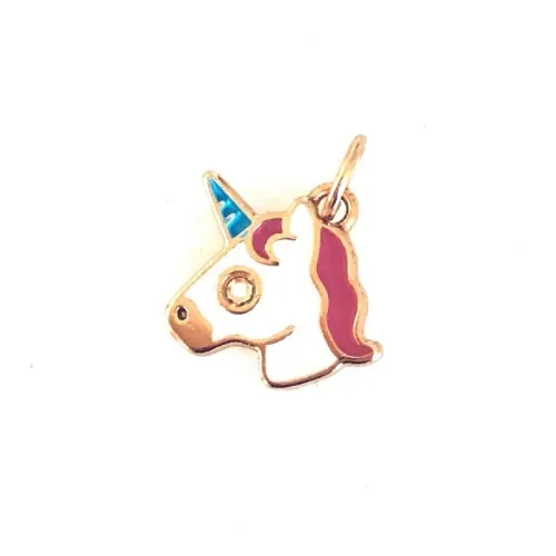 Pingente Fantasy para caderno inteligente - Unicórnio Dourado - CIPF0011