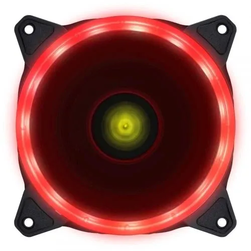 Fan/cooler VX Gaming V. Ring, Anel de Led Vermelho, 120mm, 1.200RPM - Vinik.