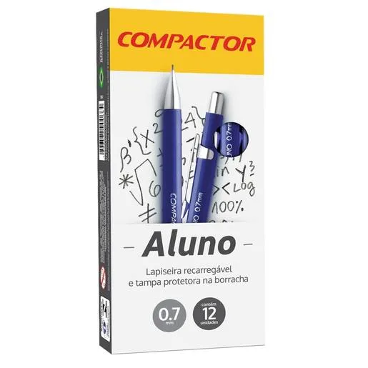 Lapiseira Compactor Aluno Grafite 0,7mm (unidade)