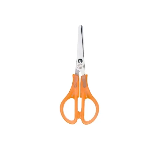 Tesoura CIS Escolar Lamina Aco Cabo Sortido KS-125