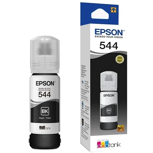 TINTA EPSON T544120 T544 PRETO | L3150 L3110 3150 3110 | ORIGINAL 65ML