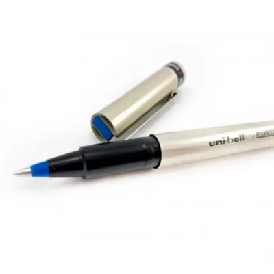 CANETA ROLLER BALL PEN FINE 0.7 AZUL DELUXE UB-177 - UNI-BALL