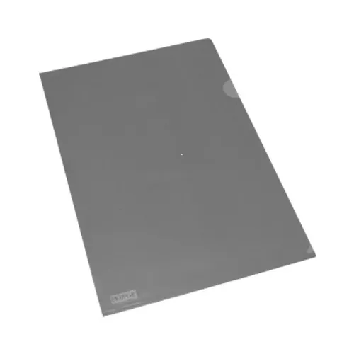 PASTA DE POLIPROPILENO FUMÊ EM L A4 220mm x 305mm - Und