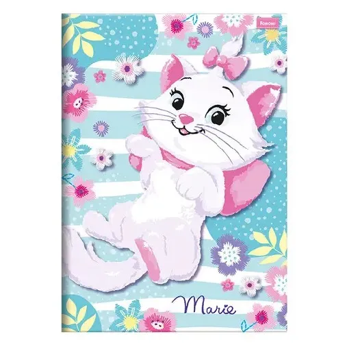 Caderno Foroni Capa Dura Costurado 1/4 Marie 96 folhas