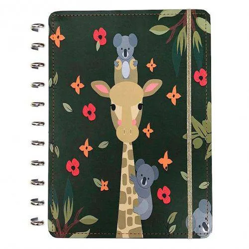 Caderno Inteligente Grande Zoo Girafa Cigd4041