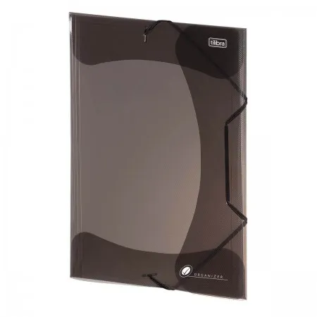 PASTA ABA ELÁSTICO POLIPROPILENO 0,60MM OFÍCIO ORGANIZER FUMÊ