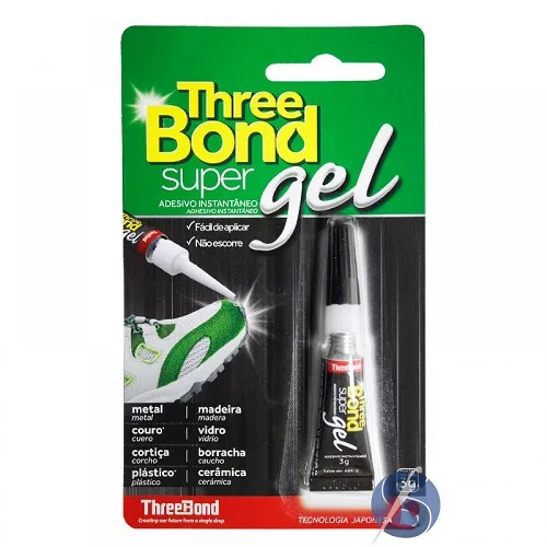 ThreeBond Super Gel Adesivo Instantâneo 3g