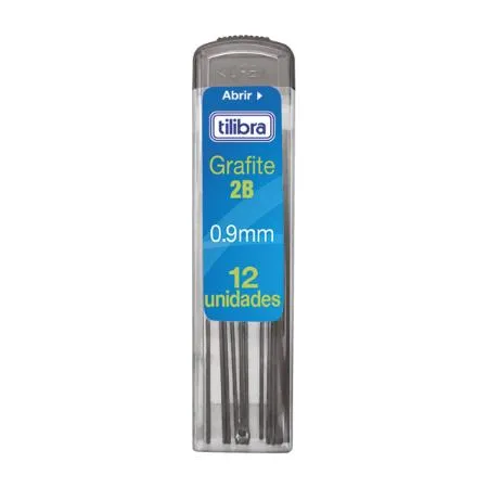 GRAFITE 2B 0.9MM TUBO C/12 MINAS - TILIBRA