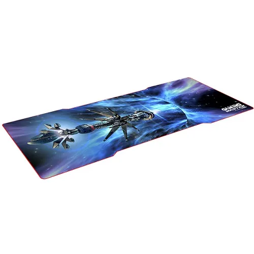 Mouse PAD Grande 800*350mm Hyperspace Borda Costurada