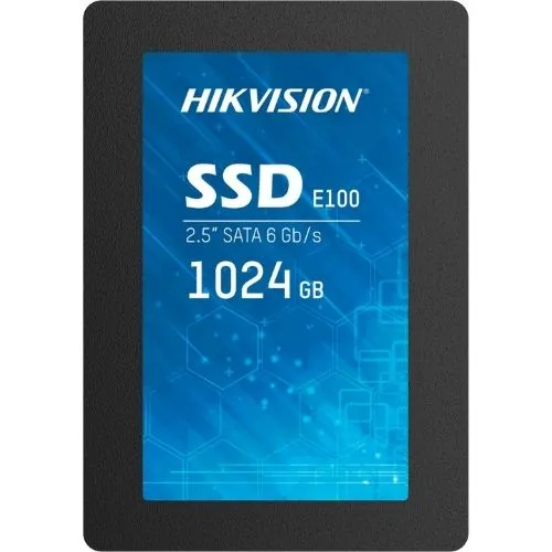 SSD Hikvision E100 1TB SATA III Leitura 560MBs e Gravação 500MBs - HS-SSD-E100-1024GB